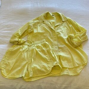 ENVT yellow set. Women’s Small​​​​​​​